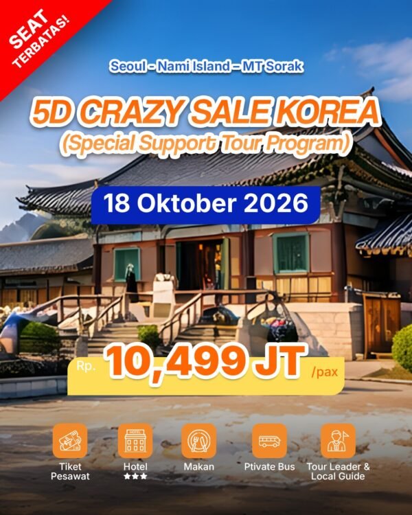 5D CRAZY SALE KOREA 2026